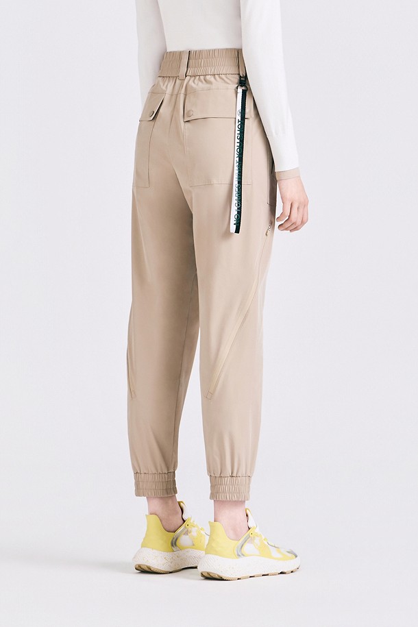 Quần golf nữ dáng jogger màu be — ảnh 4