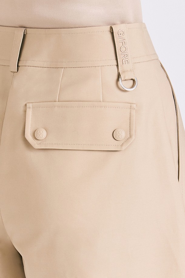 Quần short golf nữ dáng suông màu be — ảnh 6