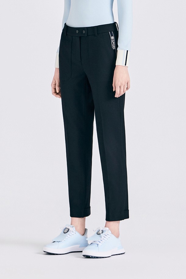 Quần golf nữ dáng suông màu xanh navy — ảnh 3