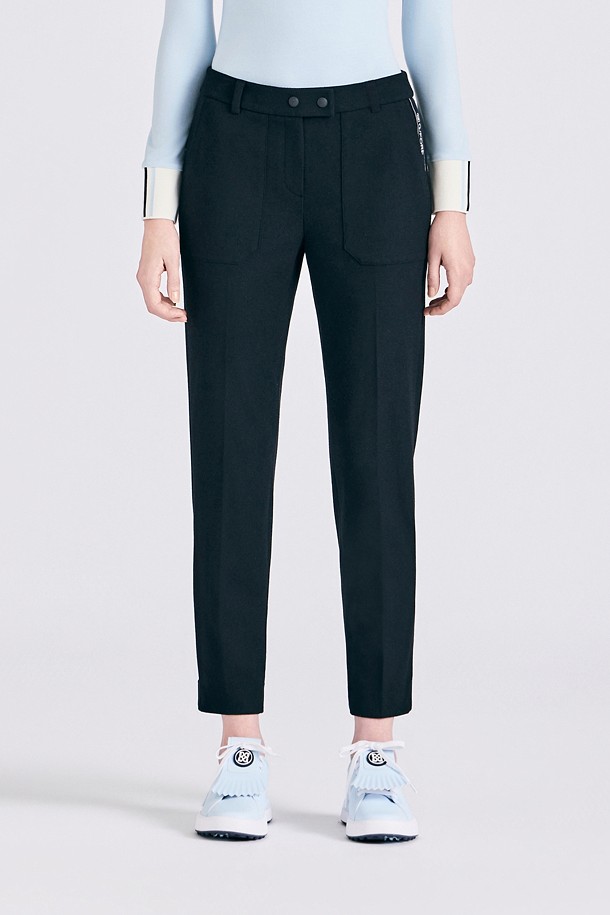 Quần golf nữ dáng suông màu xanh navy thương hiệu G/FORE