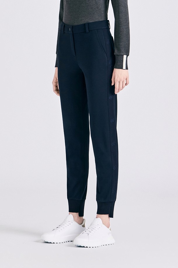 Quần golf nữ ống bo màu xanh navy — ảnh 3
