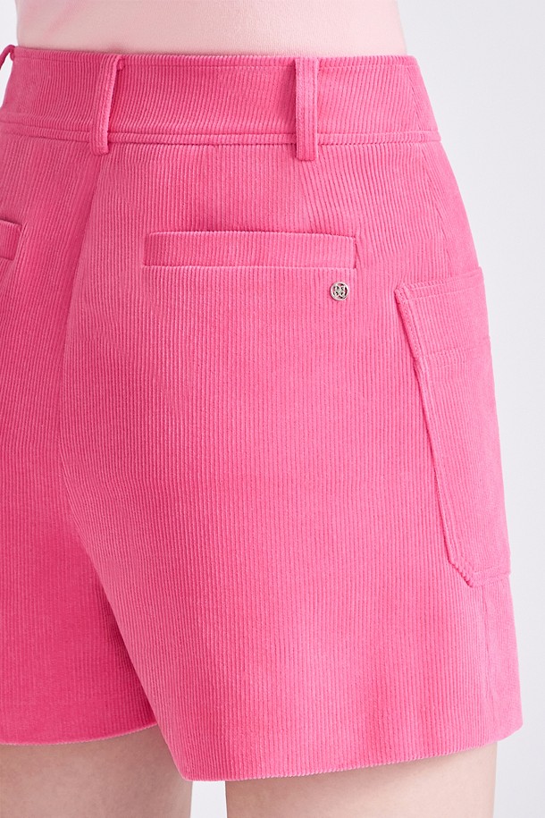 Quần short golf nữ dáng suông màu hồng — ảnh 6