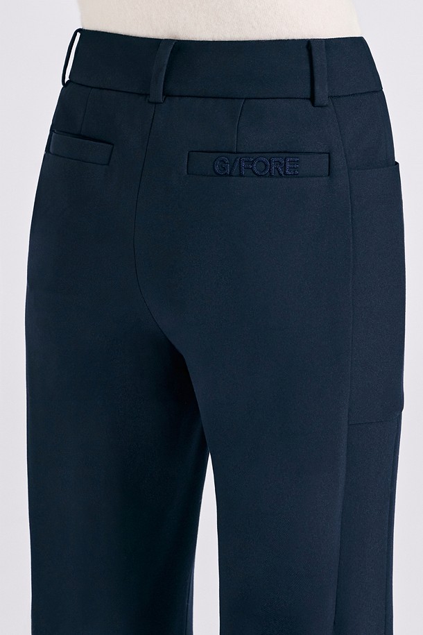 Quần golf nữ ống suông màu xanh navy — ảnh 6