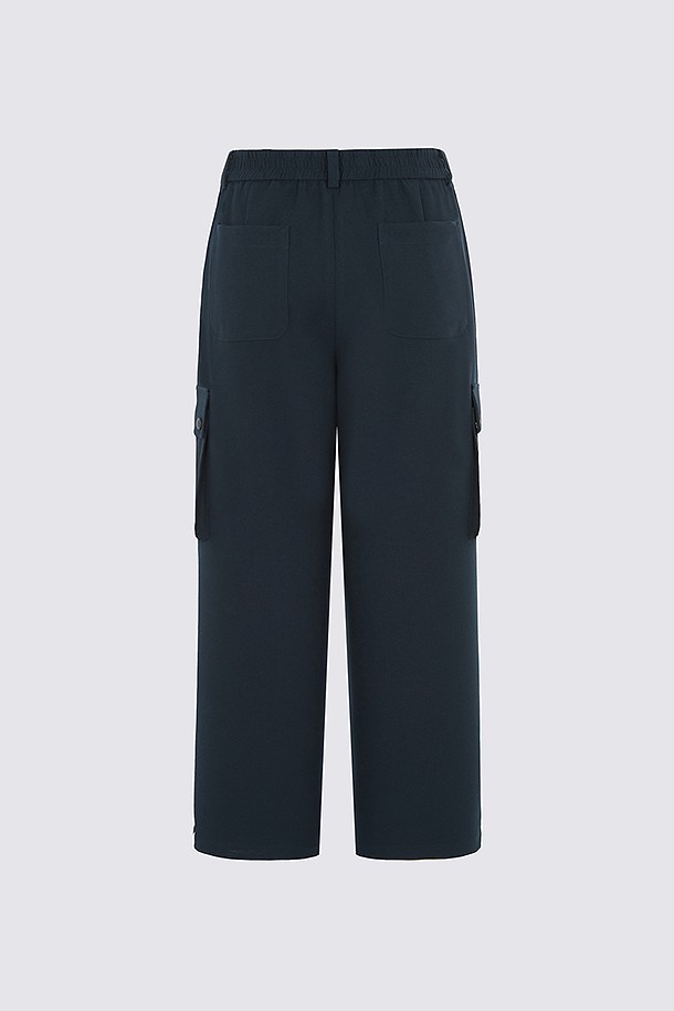 Quần golf nữ ống rộng túi hộp màu xanh navy — ảnh 2