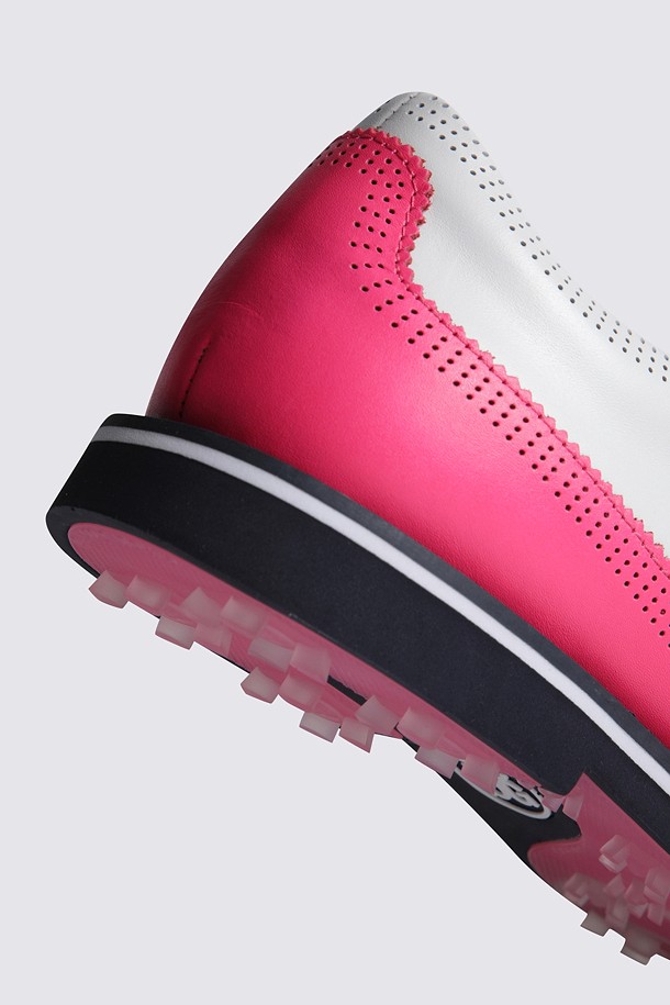 Giày golf nữ trắng phối viền hồng G/FORE — ảnh 5