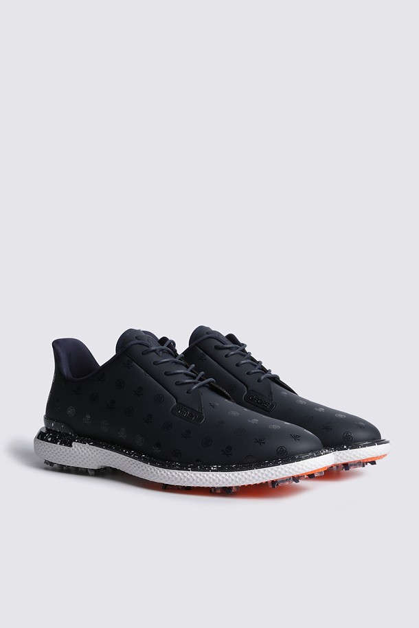 Giày golf nữ dáng thể thao màu xanh navy họa tiết logo nhỏ — ảnh 2