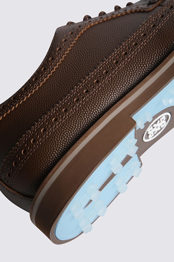 Giày golf nữ dáng brogue màu nâu — ảnh 5