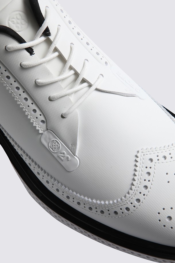 Giày golf nữ dáng buộc dây màu trắng — ảnh 4