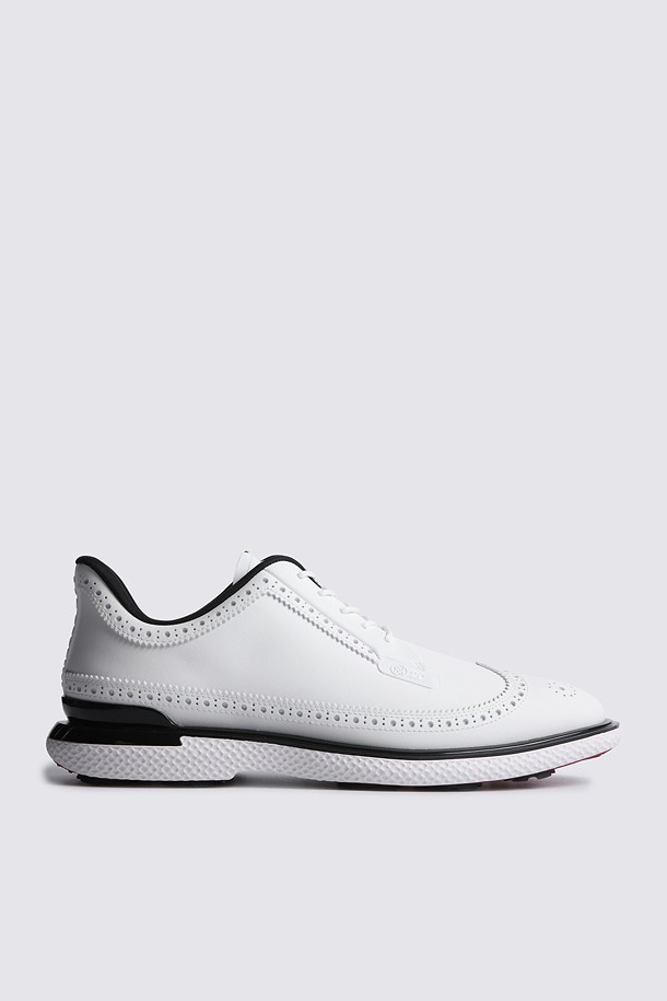 Giày golf nữ màu trắng buộc dây họa tiết đục lỗ G/FORE