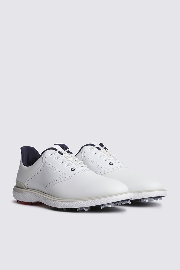 Giày golf nữ dáng oxford màu trắng — ảnh 2