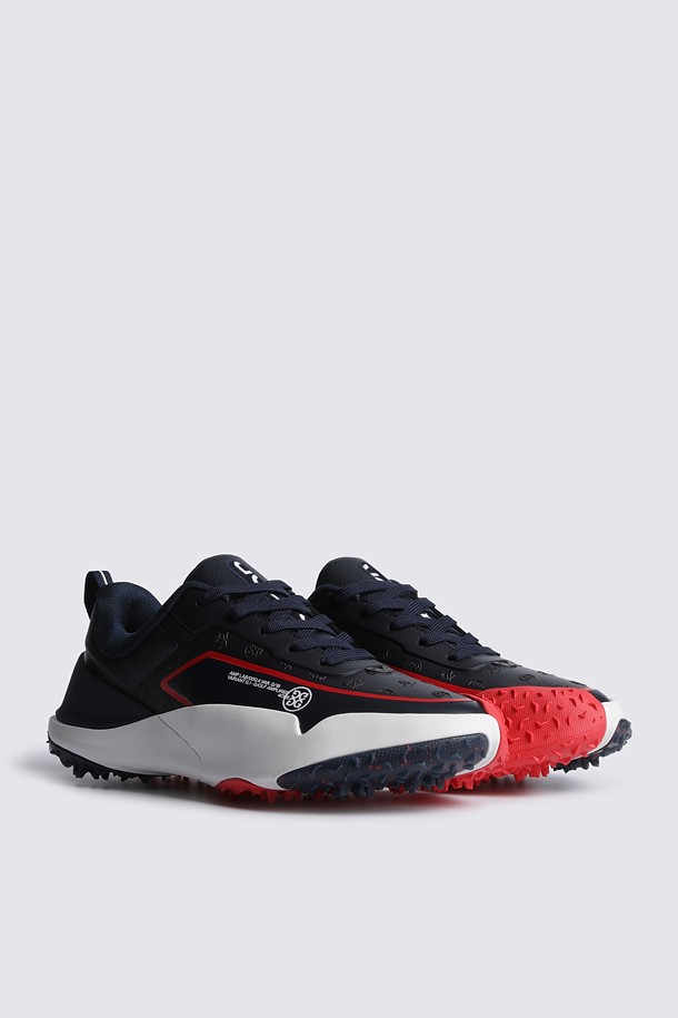 Giày golf nữ dáng thể thao màu xanh navy phối trắng — ảnh 2