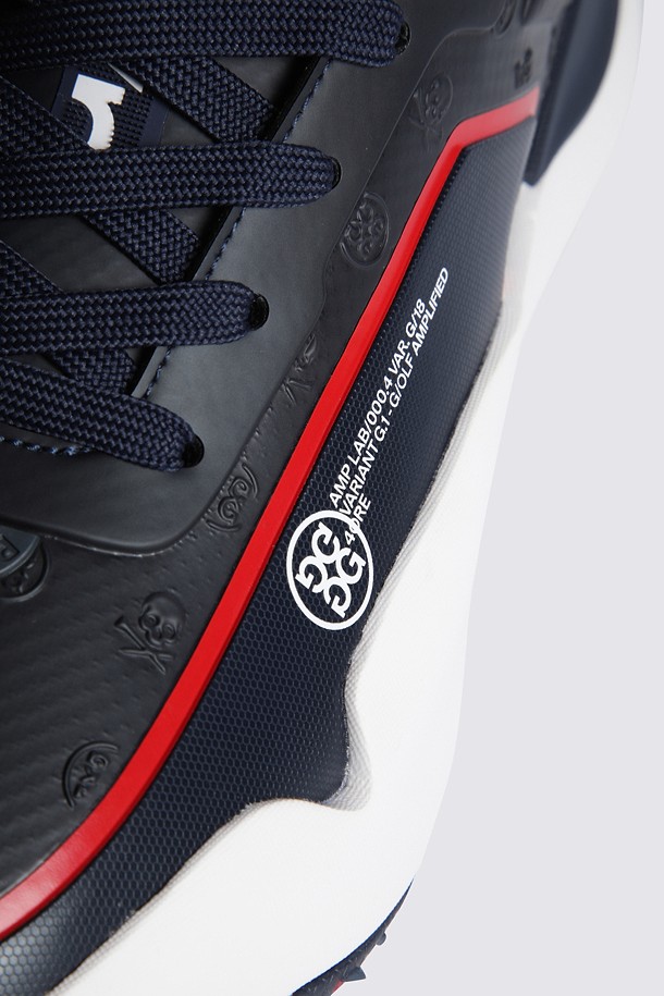 Giày golf nữ dáng thể thao màu xanh navy phối trắng — ảnh 4