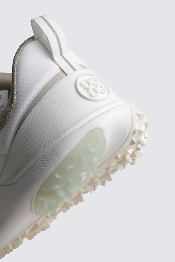 Giày golf nữ dáng thể thao màu trắng phối đế màu cam — ảnh 5