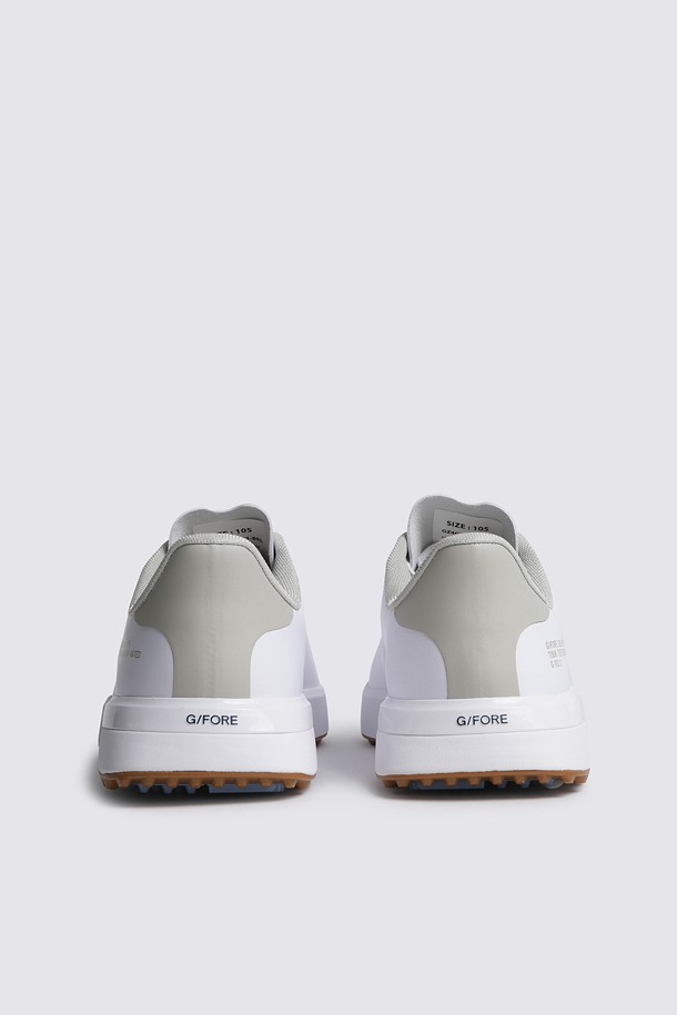 Giày golf nữ kiểu sneaker màu be nhạt — ảnh 3
