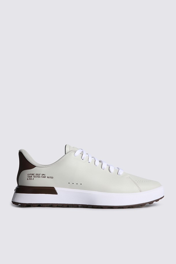 Giày golf nữ phối màu be nhạt và nâu — G/FORE | Seoul Golf Fashion