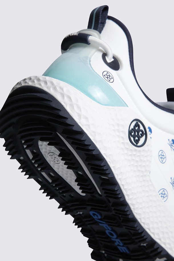 Giày golf nữ họa tiết logo phối xanh trắng — ảnh 5