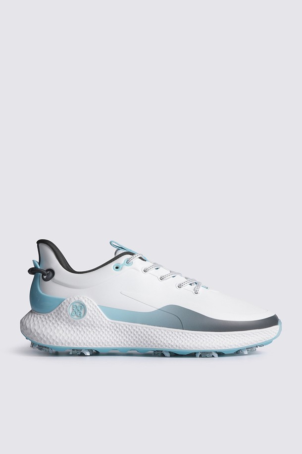 Giày golf nữ phối trắng viền xanh nhạt thương hiệu G/FORE
