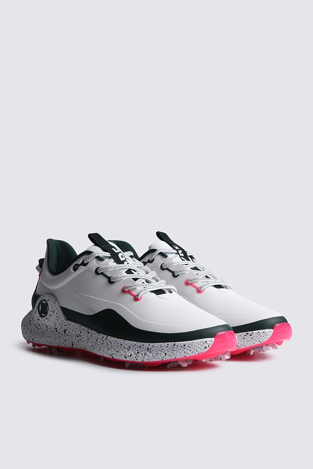 Giày golf nữ phối màu trắng đen viền hồng G/FORE — ảnh 2
