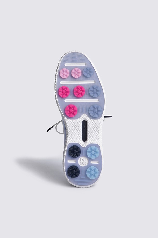 Giày golf nữ màu trắng viền xanh G/FORE — ảnh 6
