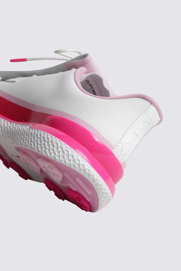 Giày golf nữ màu hồng nhạt phối đế hồng G/FORE — ảnh 5