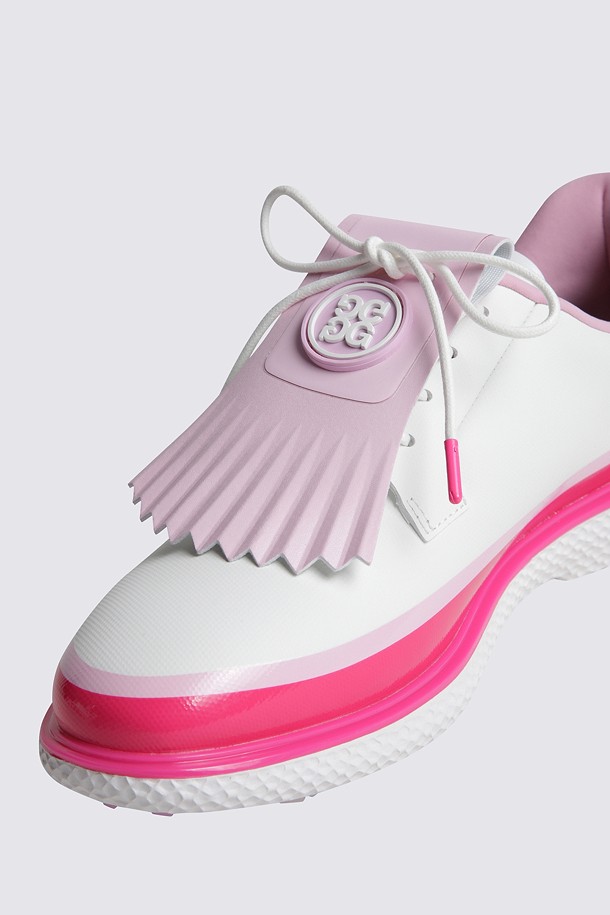 Giày golf nữ màu hồng nhạt phối đế hồng G/FORE — ảnh 4