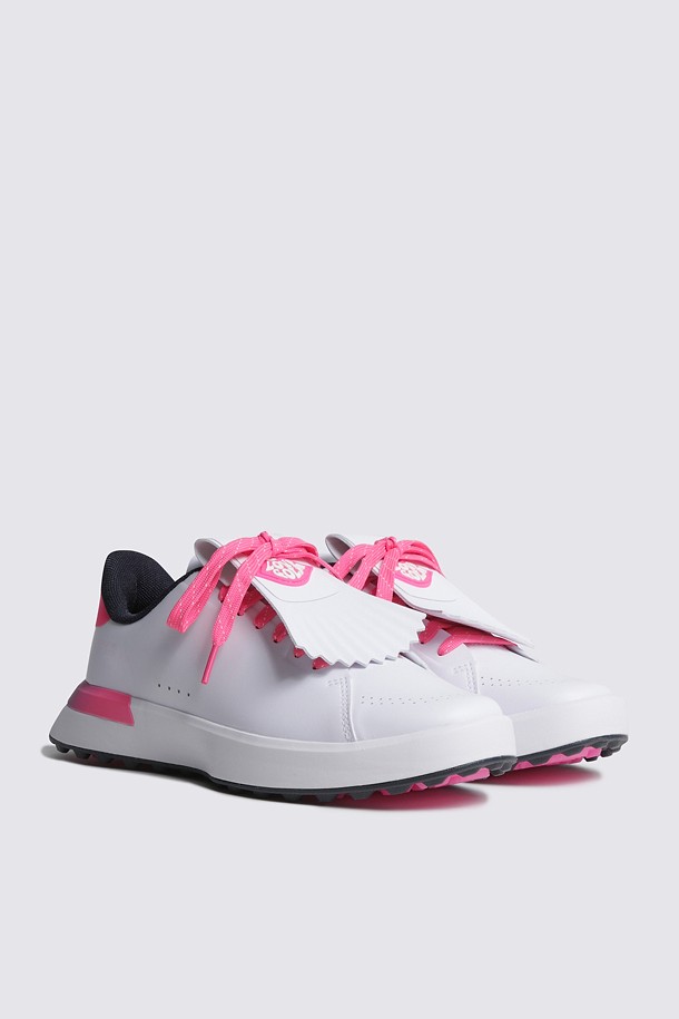 Giày golf nữ trắng phối dây hồng G/FORE — ảnh 2