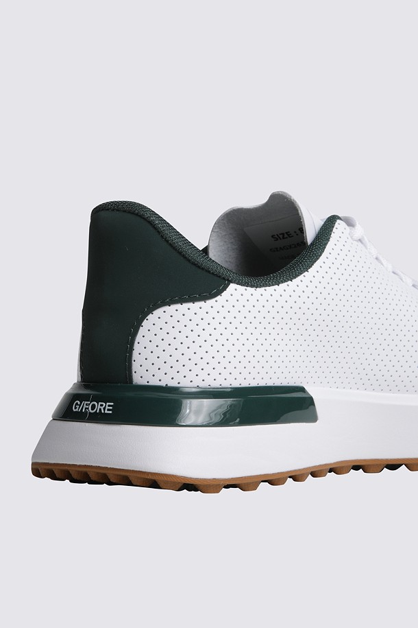 Giày golf nữ đục lỗ phối xanh lá đậm — ảnh 5