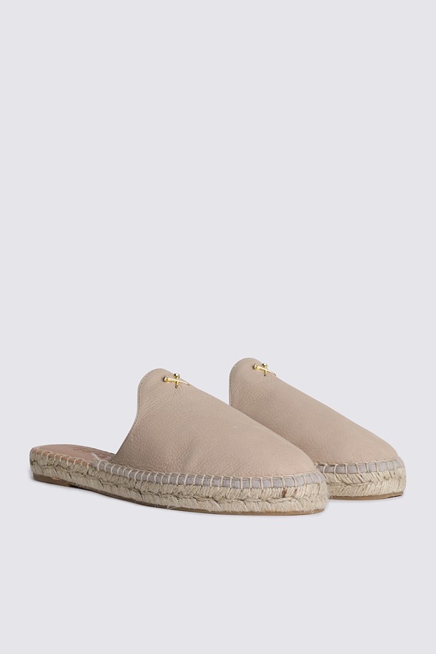 Giày golf nữ thiết kế slip-on màu be nhạt — ảnh 2