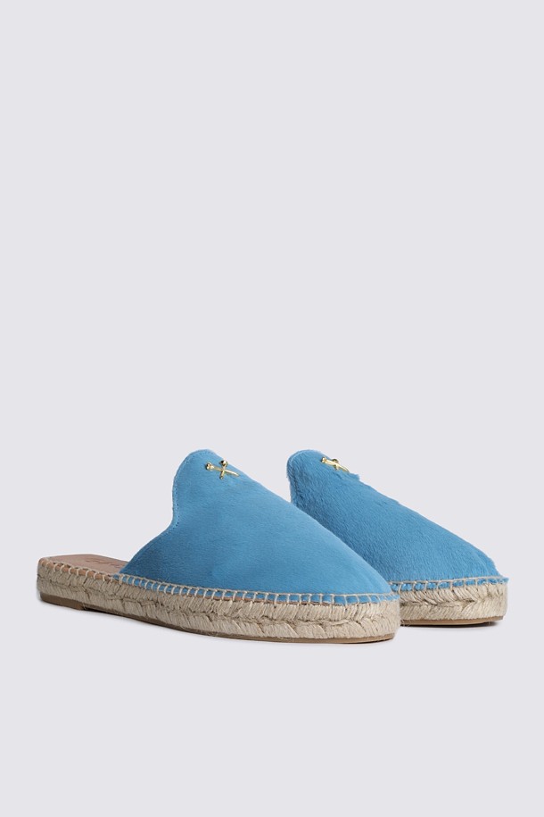 Giày golf nữ slip-on màu xanh dương — ảnh 2