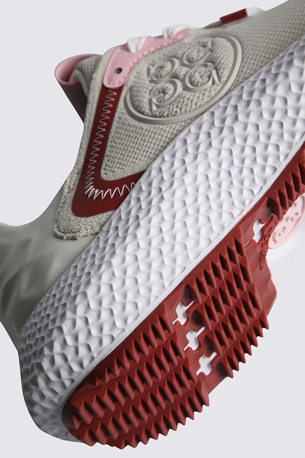 Giày golf nữ phong cách sneakers phối màu hồng đỏ trắng — ảnh 5