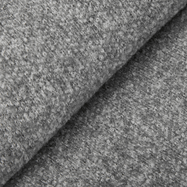 Áo knit golf nữ họa tiết bông tuyết màu xám — ảnh 6