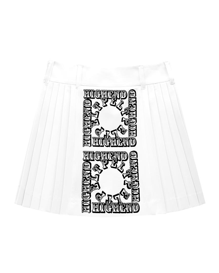 Váy golf nữ dáng xếp ly màu trắng — ảnh 2
