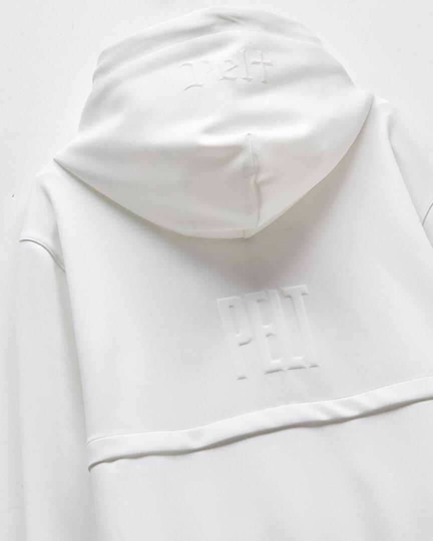Áo khoác golf nữ dáng jumper màu trắng — ảnh 6