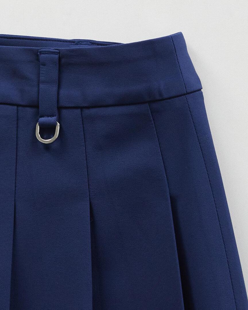 Chân váy golf xếp ly họa tiết logo Pelt xanh navy — ảnh 6