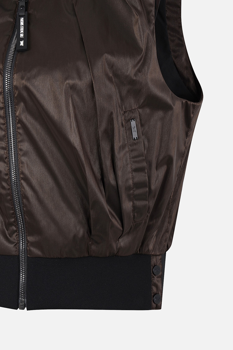 Áo vest golf nữ dáng suông màu nâu — ảnh 5