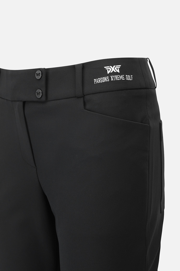 Quần golf nữ dáng thẳng màu đen — ảnh 4