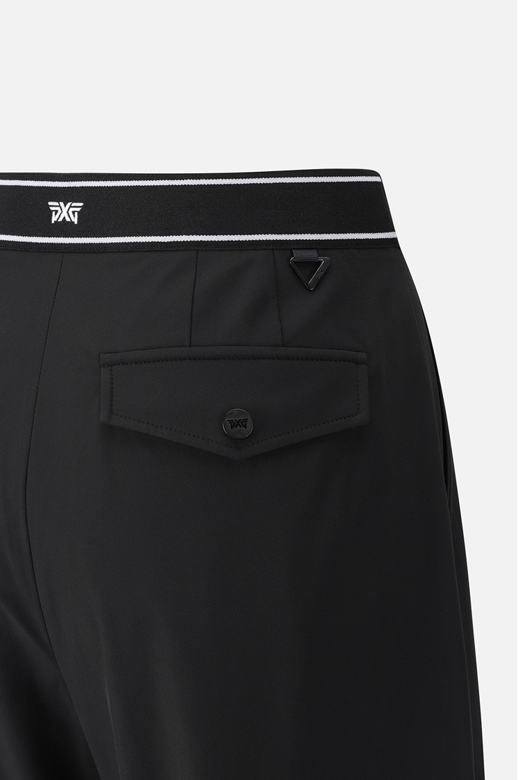 Quần golf nữ ống rộng màu đen — ảnh 5