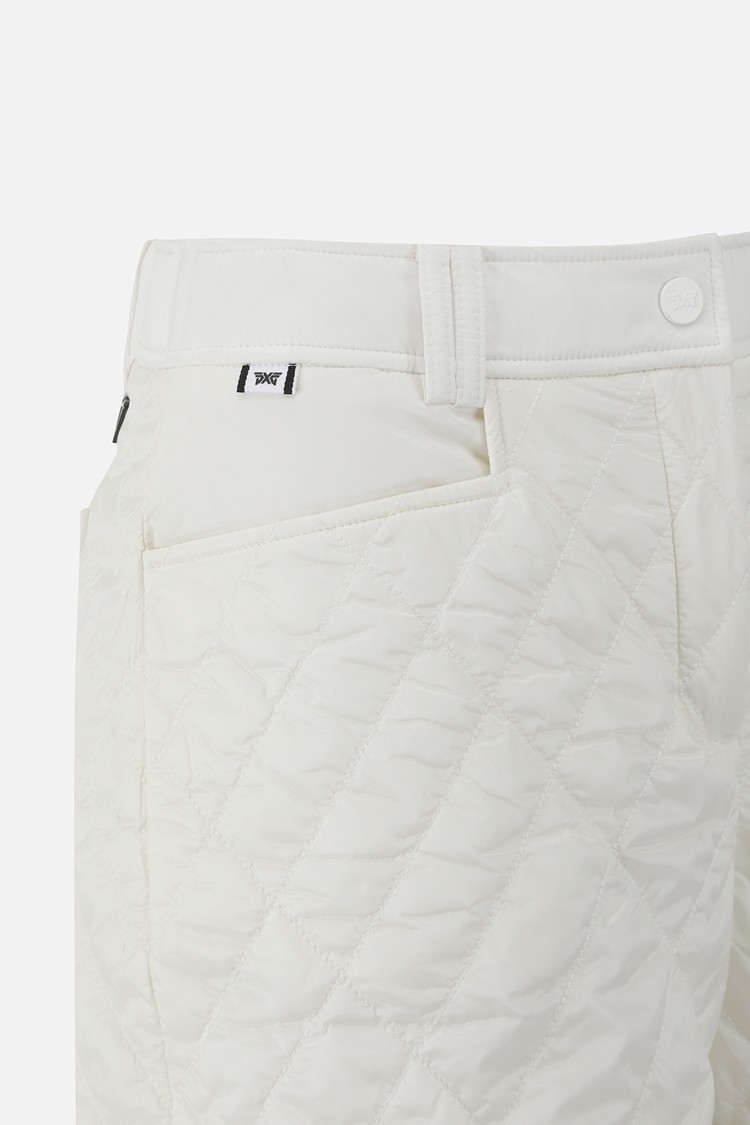 Quần short golf nữ dáng suông màu trắng — ảnh 4