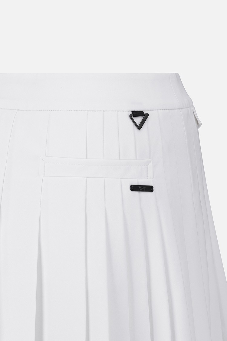 Chân váy golf nữ xếp ly màu trắng — ảnh 6