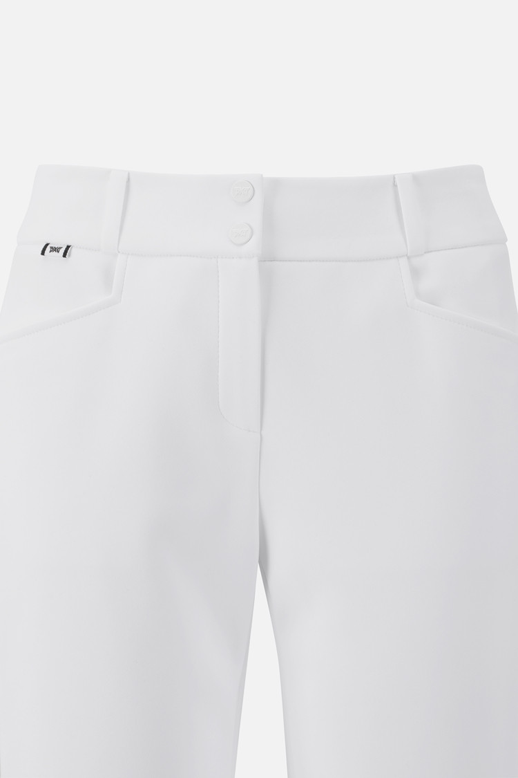 Quần golf nữ dáng suông màu trắng — ảnh 3