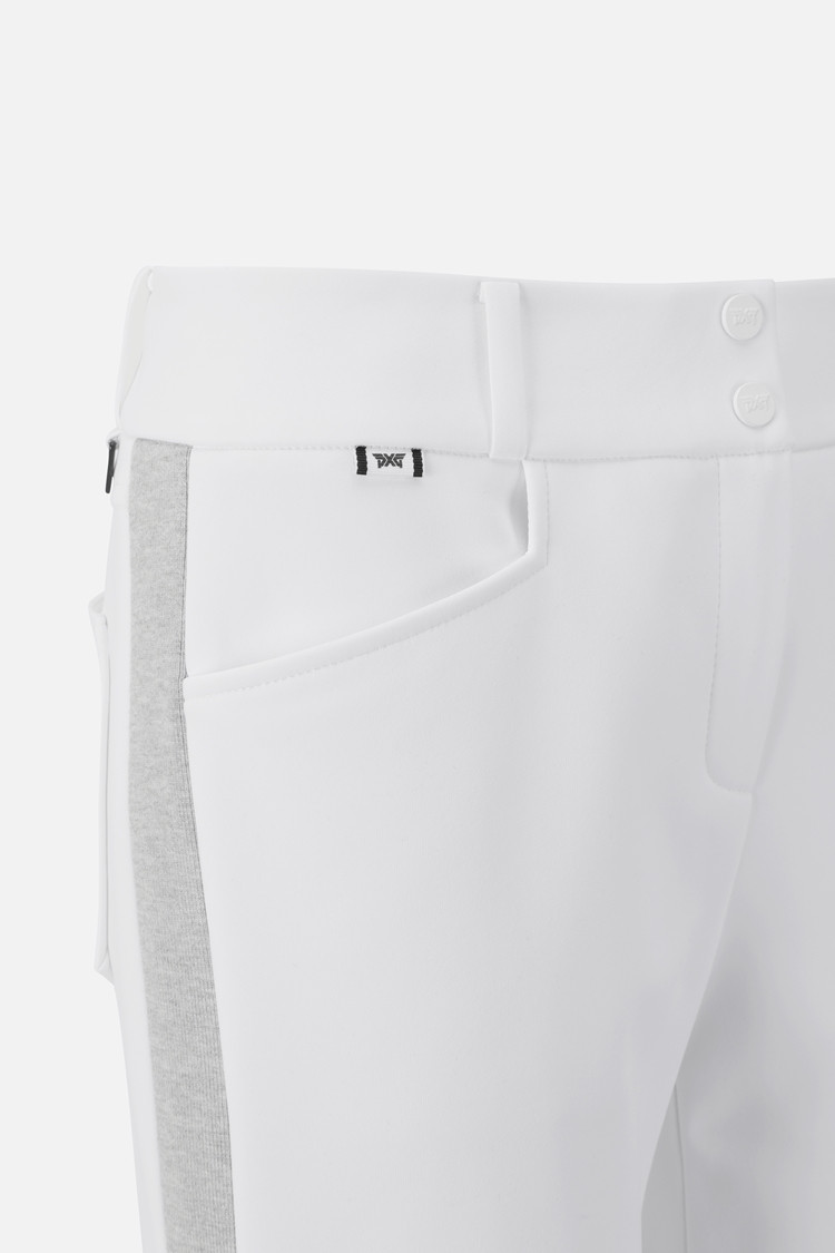 Quần golf nữ dáng suông màu trắng — ảnh 4