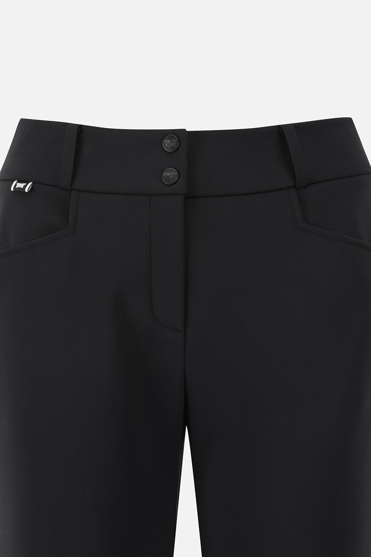 Quần golf nữ dáng suông màu đen — ảnh 3