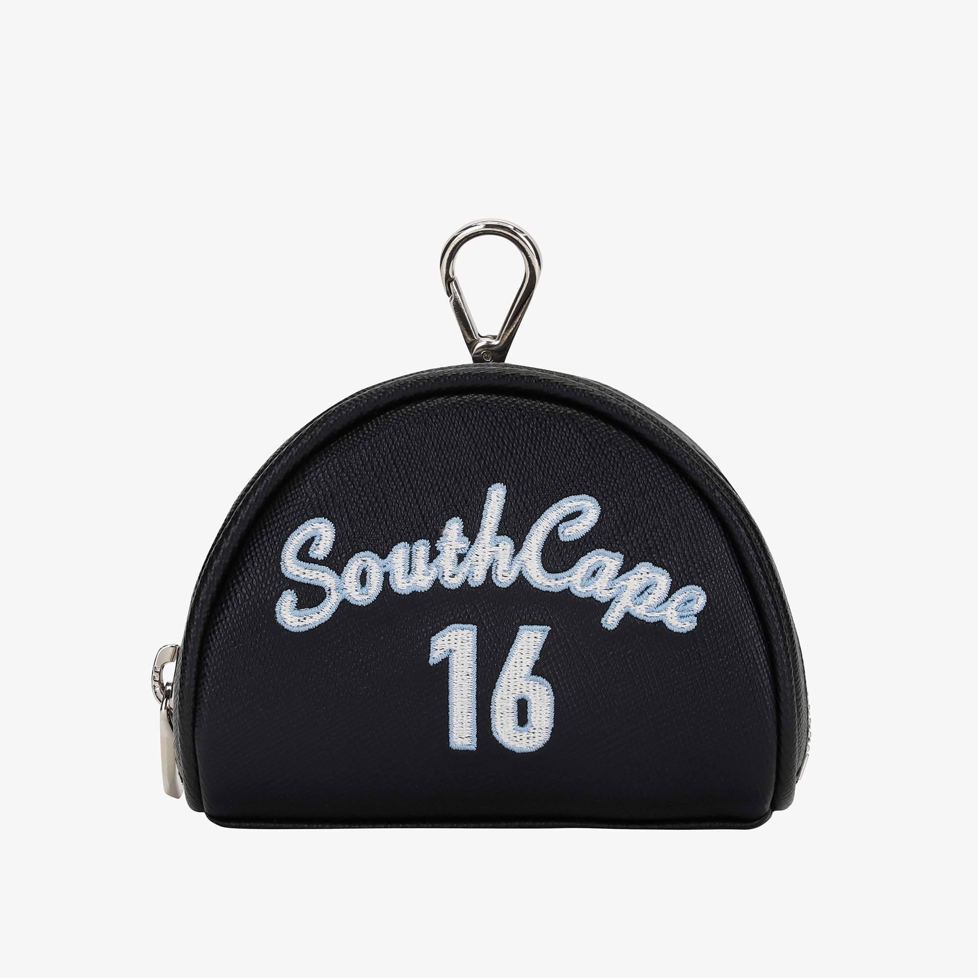 Túi golf nữ dáng nửa nguyệt màu đen thêu chữ Southcape — ảnh 2