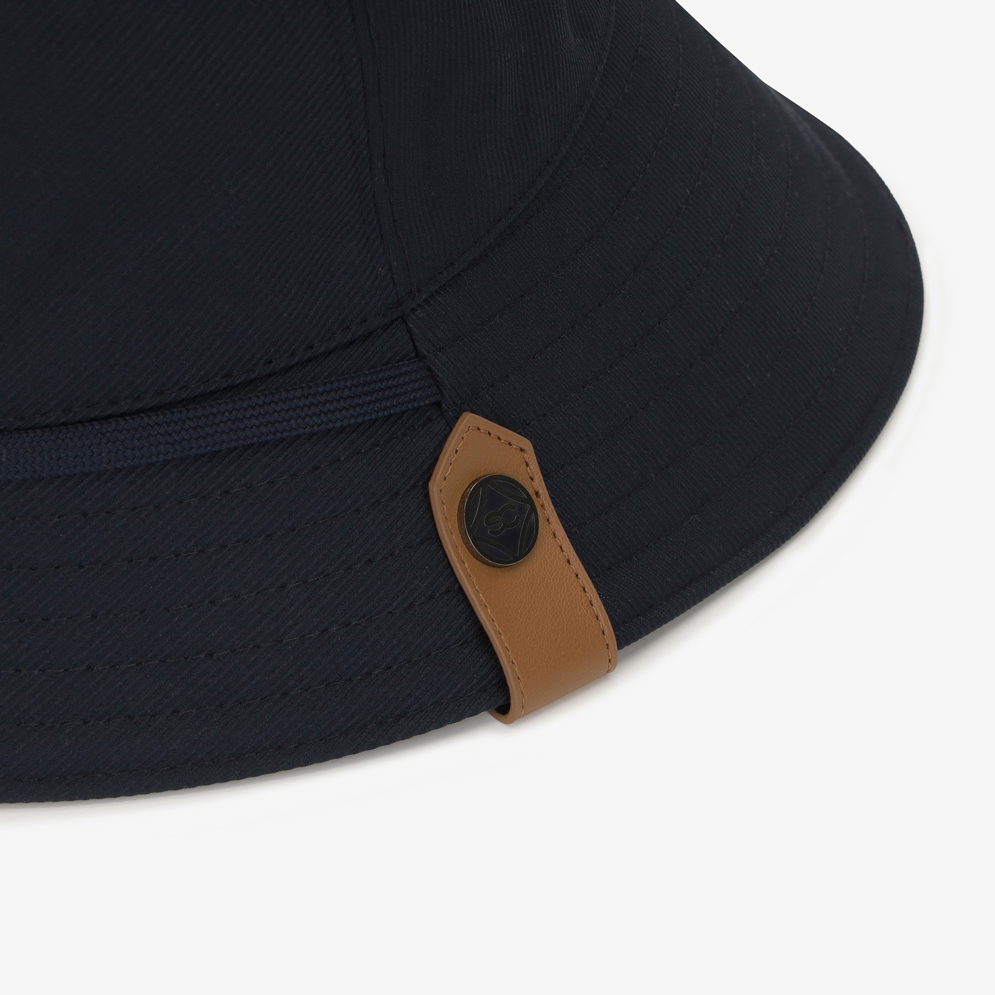 Mũ golf nữ vành cụp màu xanh navy đậm — ảnh 6