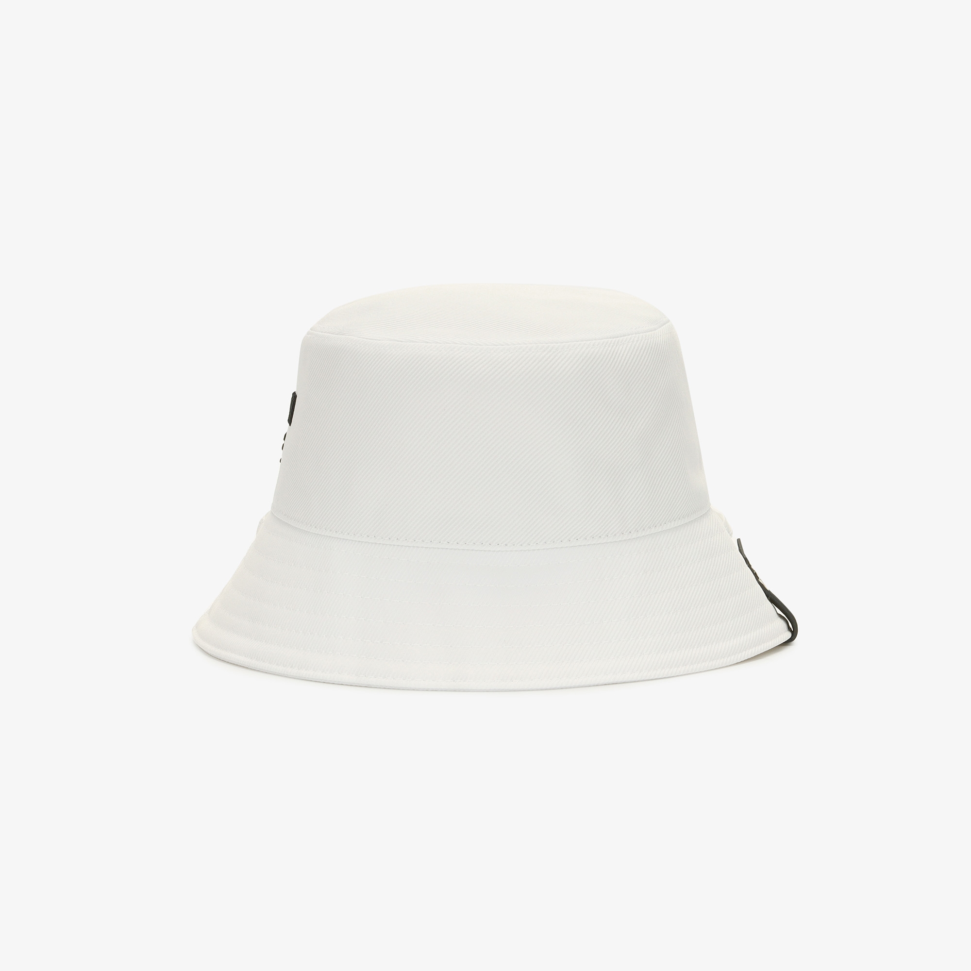 Mũ golf nữ dáng bucket màu trắng thêu chữ đen — ảnh 5