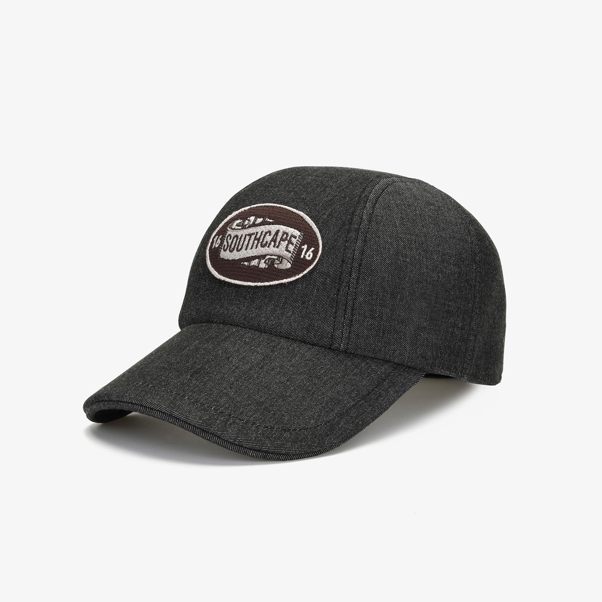 Mũ golf nữ màu đen logo thêu Southcape — ảnh 3