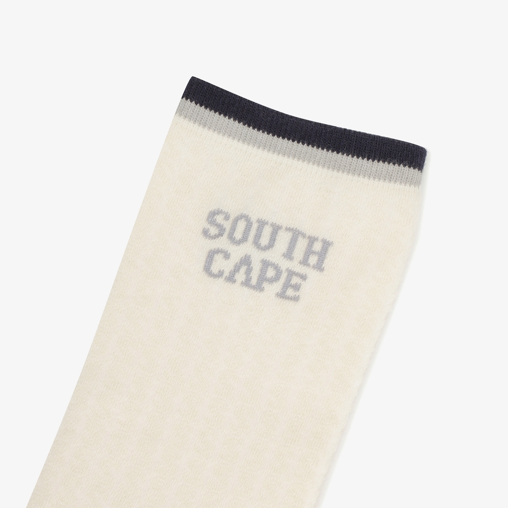 Tất golf nữ dài màu kem viền đen Southcape — ảnh 6