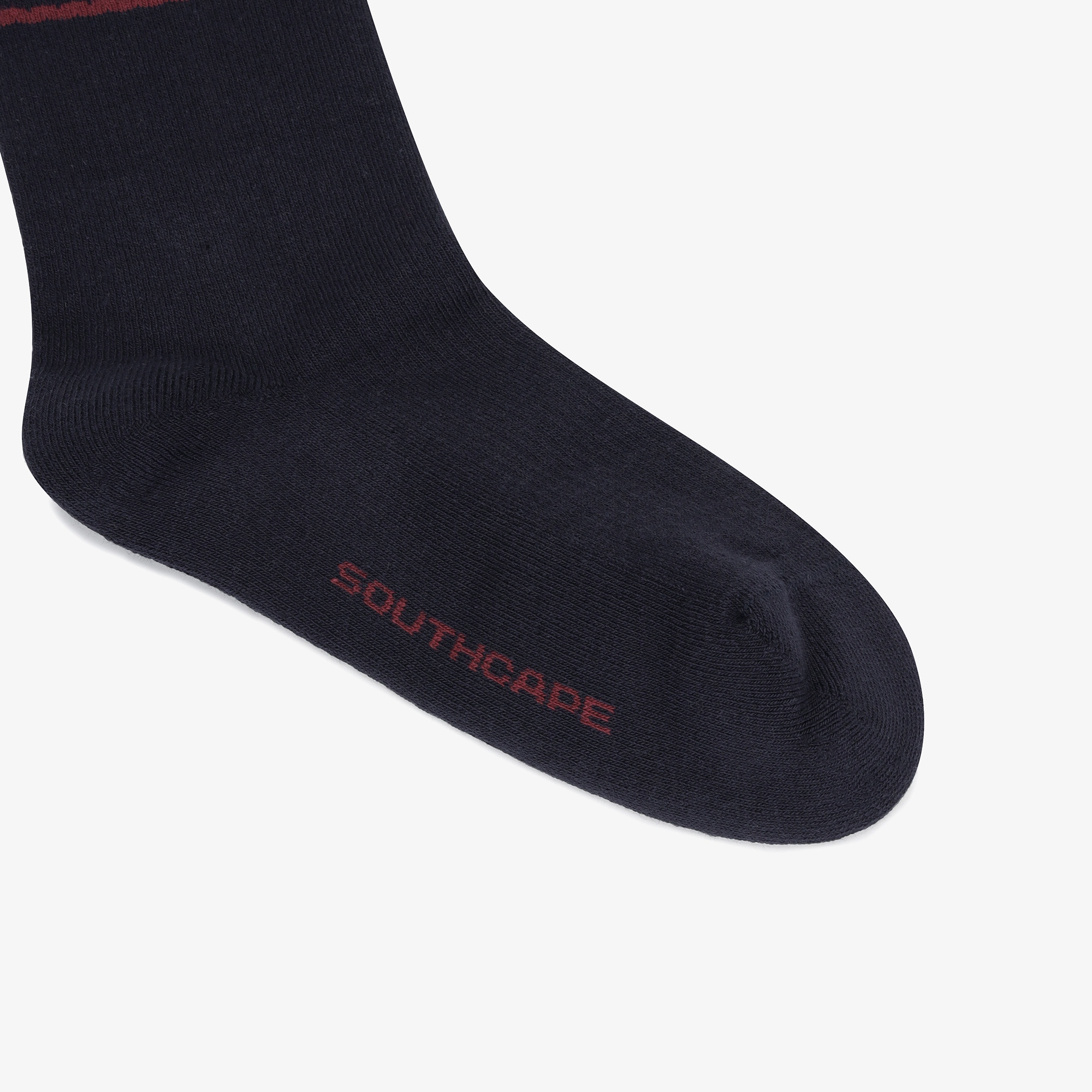 Tất golf nữ màu xanh navy viền ngang đỏ Southcape — ảnh 4
