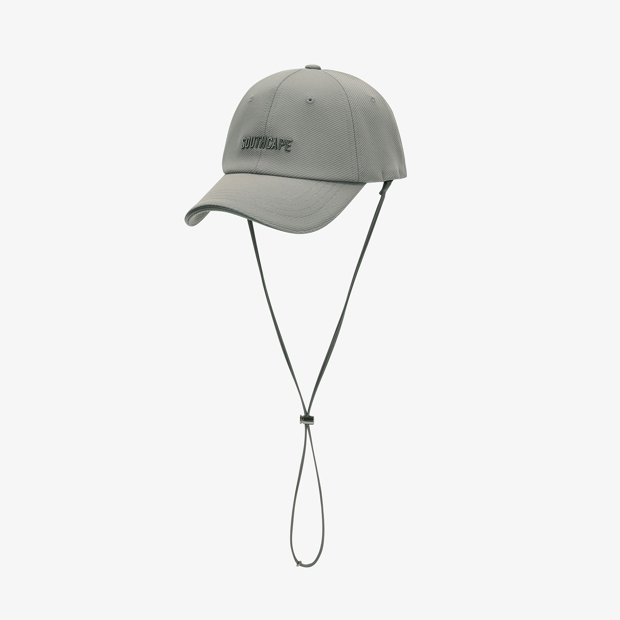 Mũ golf nữ dáng lưỡi trai màu xám dây cột thông minh — ảnh 3