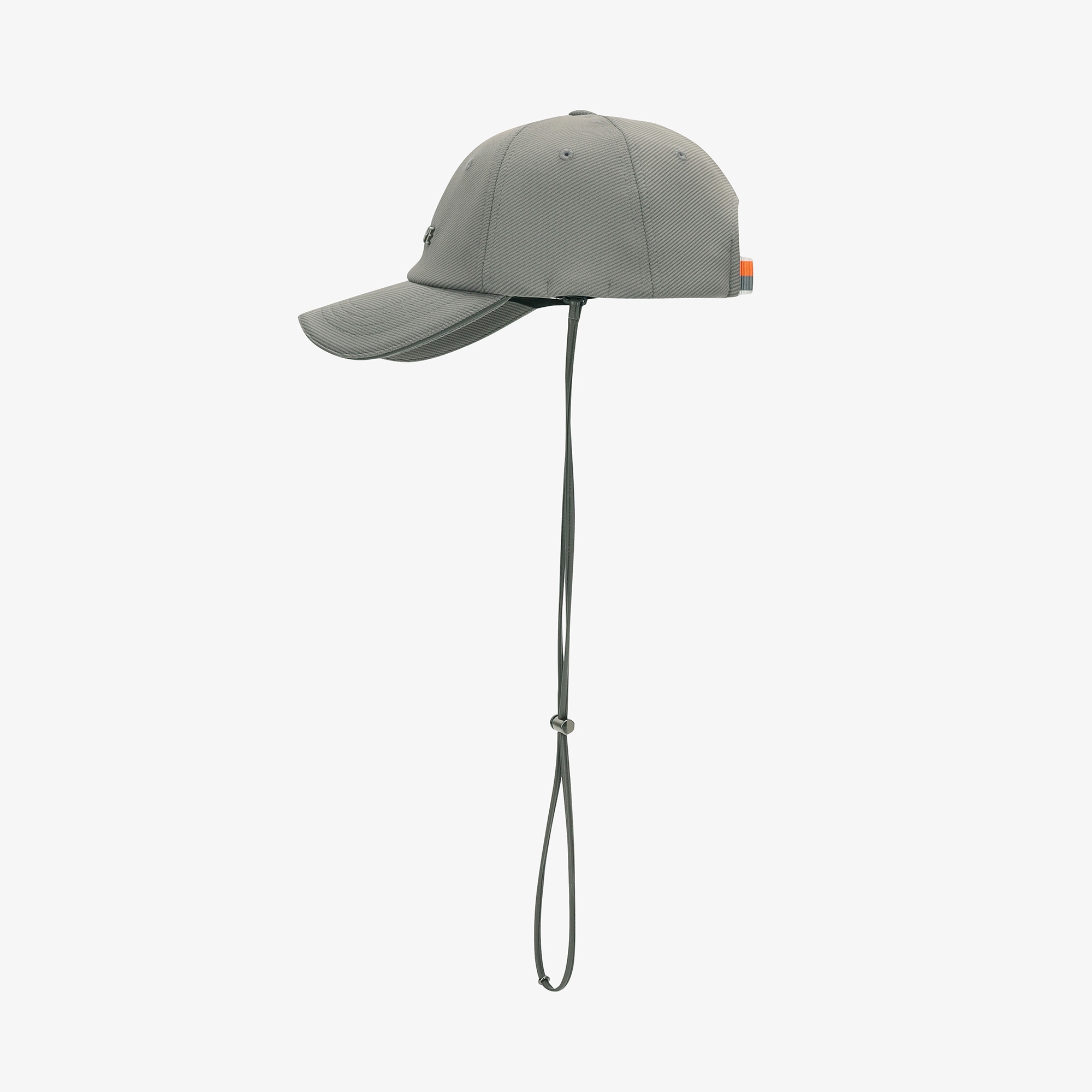 Mũ golf nữ dáng lưỡi trai màu xám dây cột thông minh — ảnh 4
